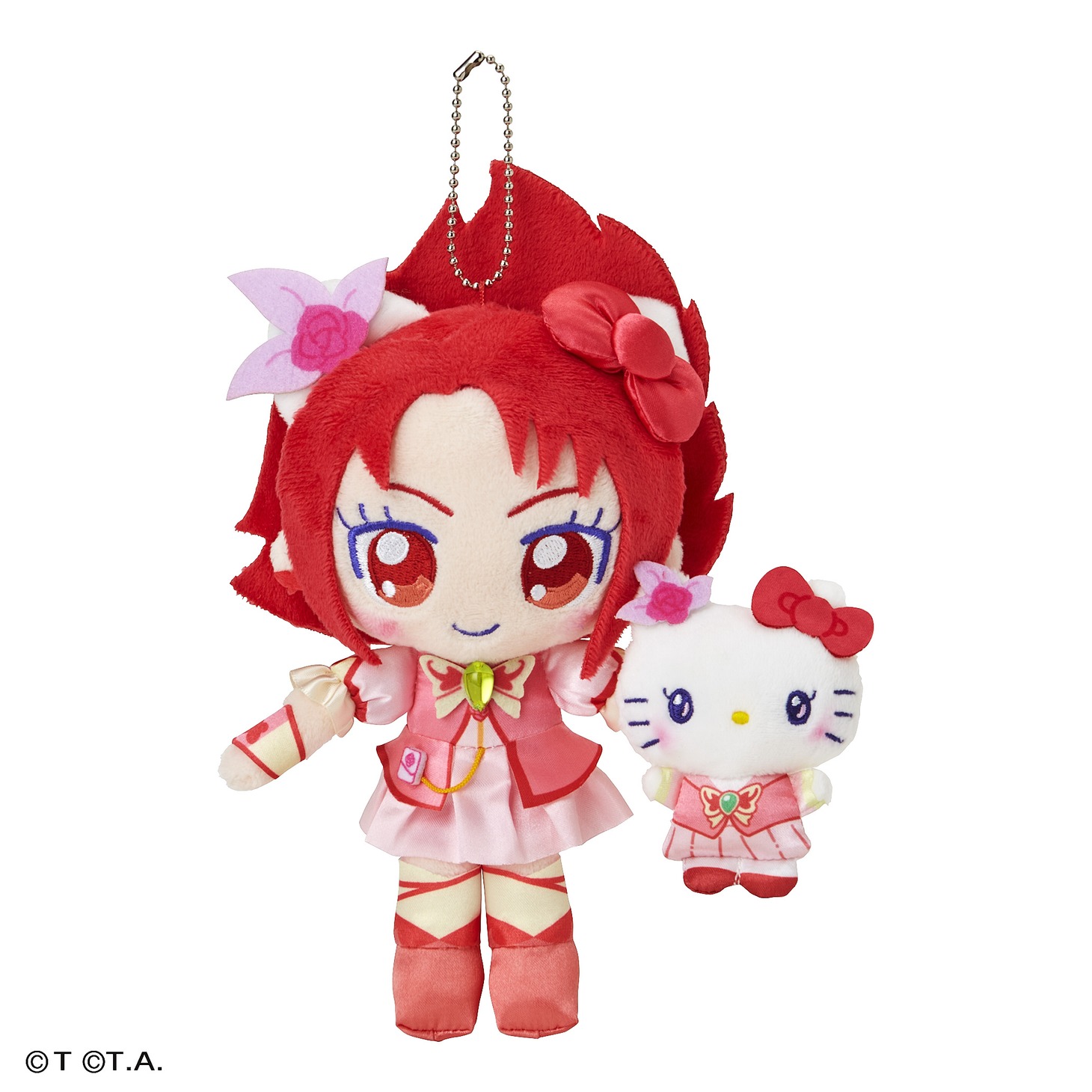 マスコットホルダー「ハローキティ×キュアルージュ」