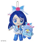 マスコットホルダー「タキシードサム×キュアアクア」