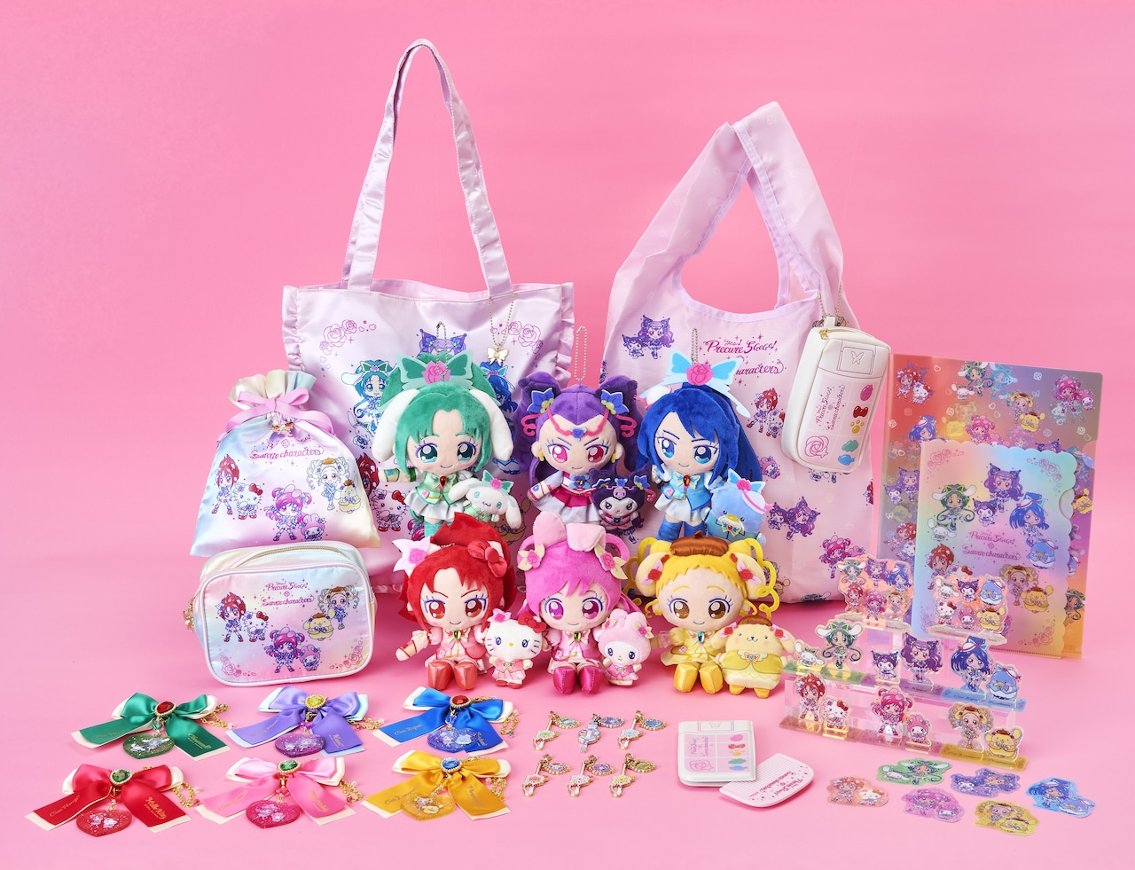 Yes！プリキュア5GoGo！」×サンリオコラボ、プリキュアの衣装着