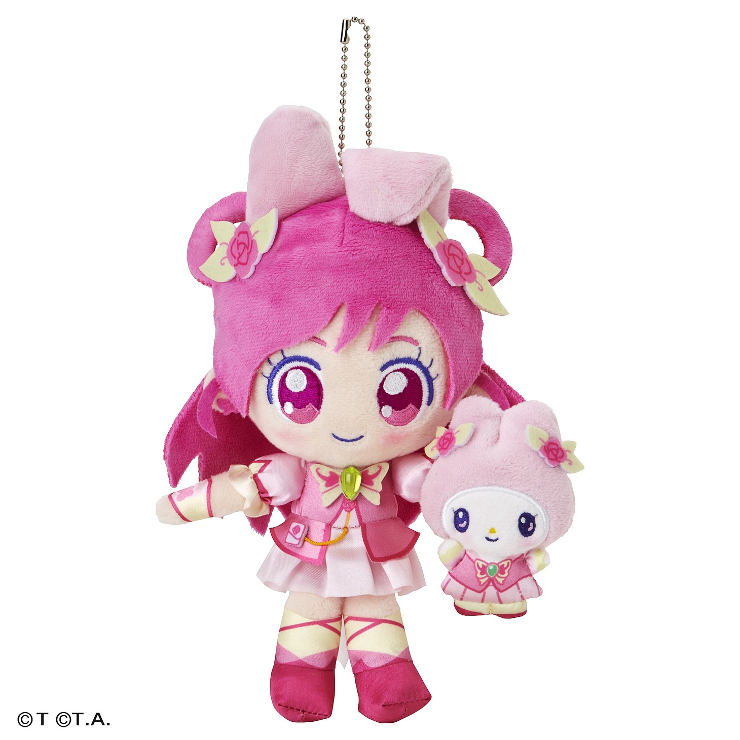 マスコットホルダー「マイメロディ×キュアドリーム」