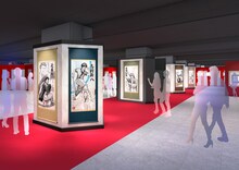 「生誕20周年記念 銀魂展 ～はたちのつどい～」より「はたちのつどい～無法の街に集うはキャッホーな奴ばかり～」エリアのイメージ。 (c)空知英秋／集英社