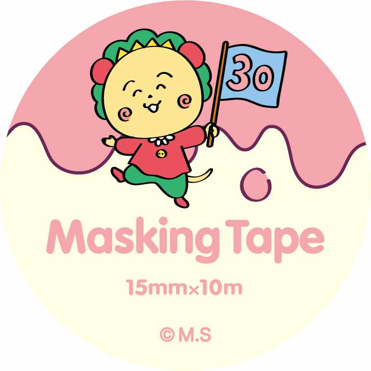 マスキングテープ（ケーキ）
