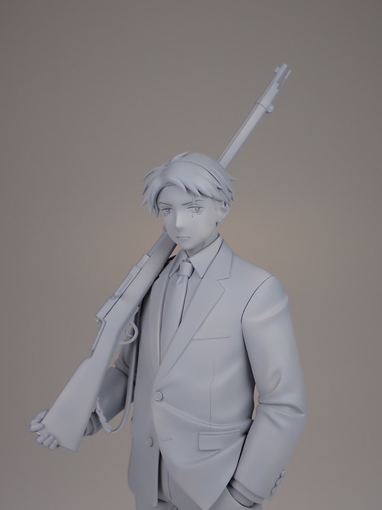 監修中の水木のフィギュア。 - 「鬼太郎誕生」鬼太郎の父の