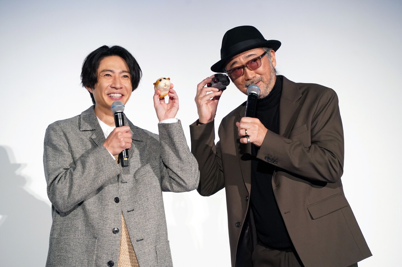 映画「モルカー」は愛情が詰まった作品に　相葉雅紀＆大塚明夫はパペットを手に笑顔