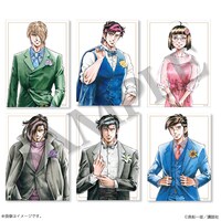 「真船一雄 漫画家40周年記念 スーパードクターKシリーズ原画展 Kの系譜」で販売されるキャラファイングラフ。