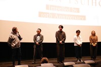 「『楽園追放 -Impelled by 10th Anniversary-』公開記念舞台挨拶 stage.2」の様子。