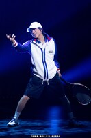 「ミュージカル『テニスの王子様』4thシーズン 新キャストお披露目会」より、越前リョーマ役の竹内雄大。