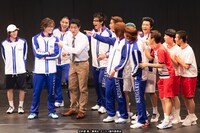 「ミュージカル『テニスの王子様』4thシーズン 新キャストお披露目会」の様子。