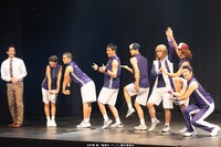 「ミュージカル『テニスの王子様』4thシーズン 新キャストお披露目会」の様子。