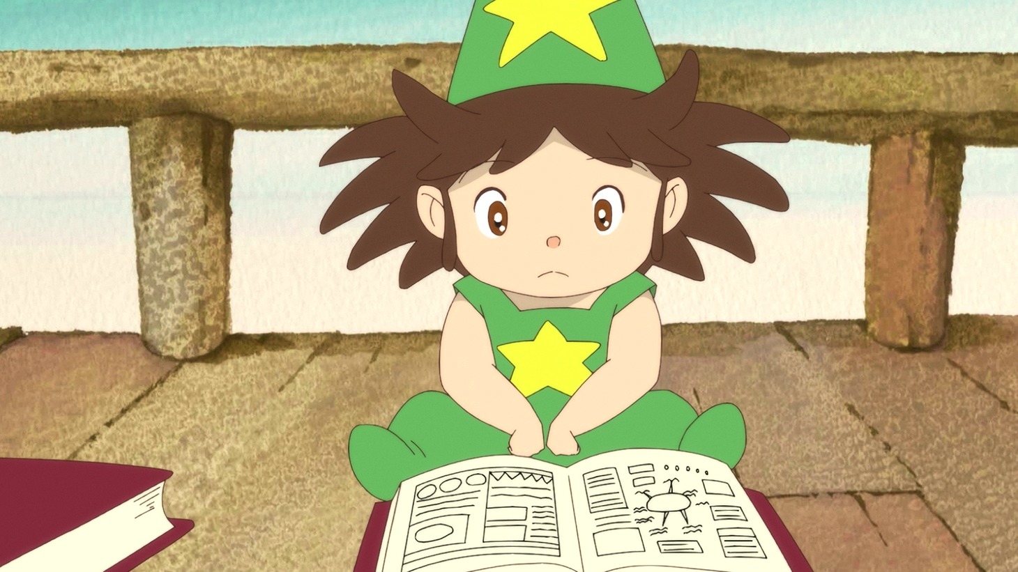 アニメ映画「小さなジャムとゴブリンのオップ」より。