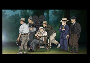 「山中貞雄に捧げる漫画映画『鼠小僧次郎吉』」本編冒頭の特別映像より。