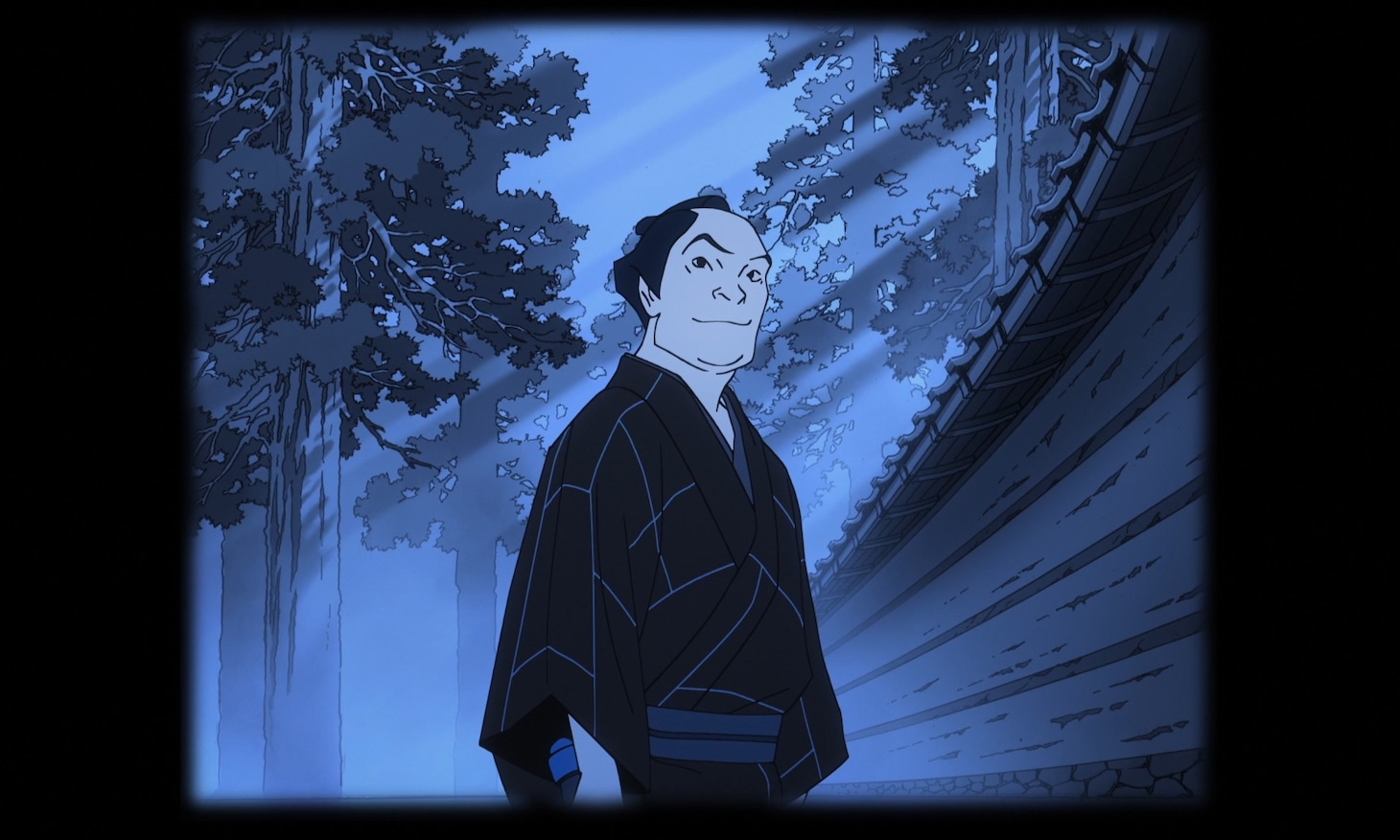 「山中貞雄に捧げる漫画映画『鼠小僧次郎吉』」本編冒頭の特別映像より。