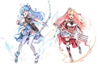 左から雪花ラミィ、アーリオ・オーリオ・エ・ペペロンチーノ。(c)2016 COVER Corp. (c)Sony Music Labels