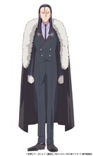 墓守（CV：子安武人）冒険者ギルドの財務局主席財務官。依頼の報酬管理と財政を担っている。規則や規律に厳しく、時には罰金の徴収を提案することも。