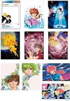 オリジナルグッズのクリアカード。