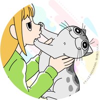 アニメ「夜は猫といっしょ」第3期より、「いいにゃんにゃんの日」記念ビジュアルを使用したアイコン。