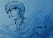 会場予約特典のA4イラストシート。