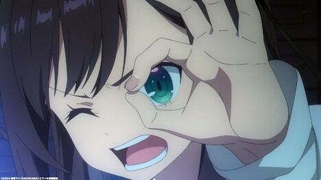 アニメ「ギルドの受付嬢ですが、残業は嫌なのでボスをソロ討伐しようと思います」第2弾PVより。