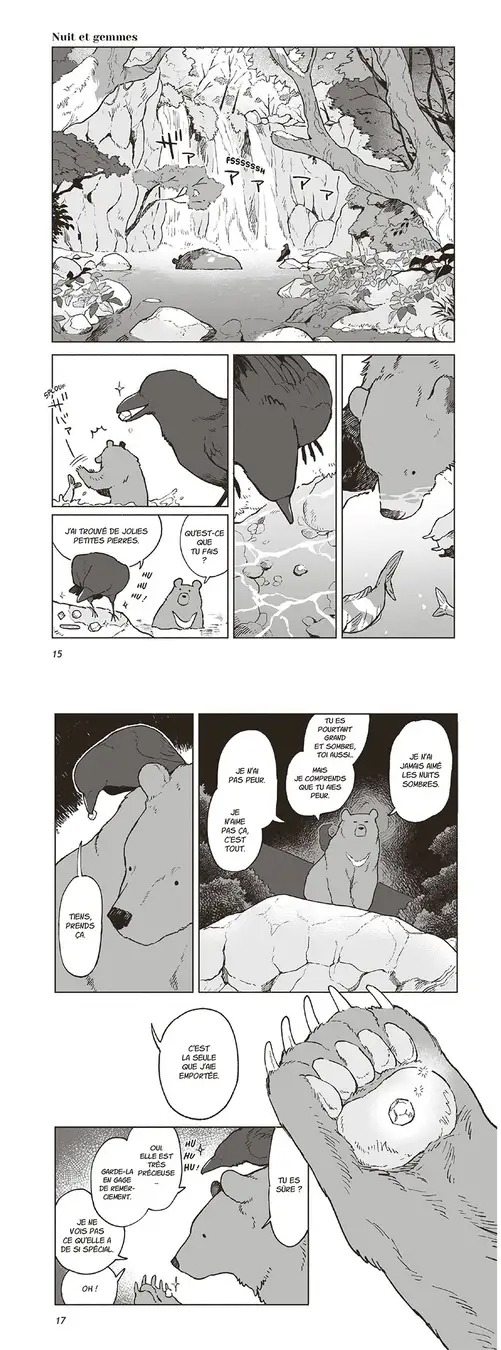 フランス語版「クマとカラス」より。