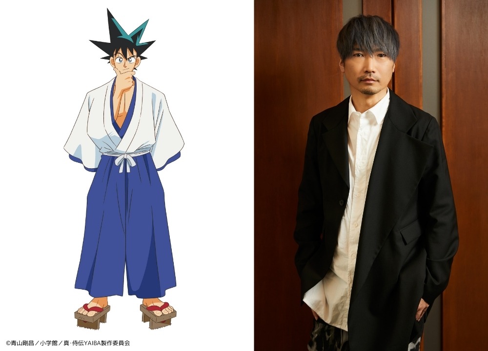 鉄剣十郎（CV：小西克幸）。刃の父であり剣士。飄飄としていてつかみどころのない性格だが、剣術における実力は本物。思いがけず日本に帰ってきたものの、刃を置いてふらっとどこかに行ってしまう流浪癖のある謎多き男。無類の酒好き。