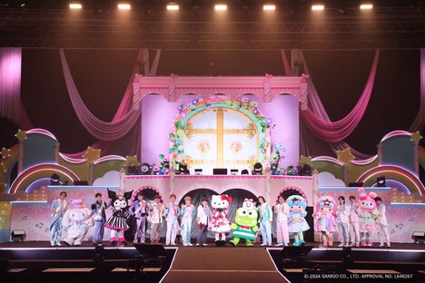 「Hello Kitty 50th Anniversary Presents My Bestie Dream Stage with Sanrio characters」より。