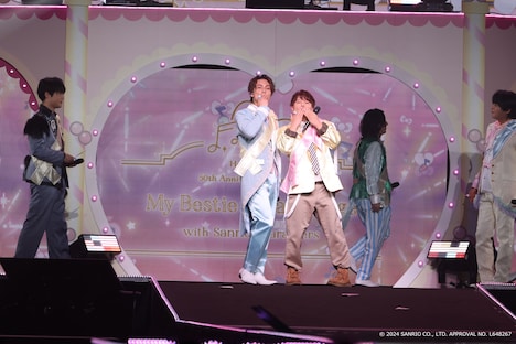 「Hello Kitty 50th Anniversary Presents My Bestie Dream Stage with Sanrio characters」より。