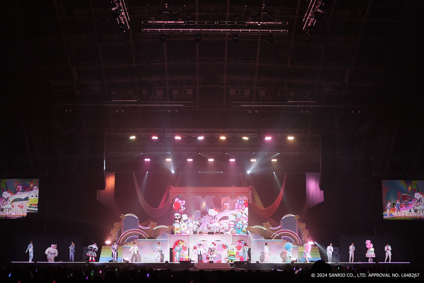 「Hello Kitty 50th Anniversary Presents My Bestie Dream Stage with Sanrio characters」より。