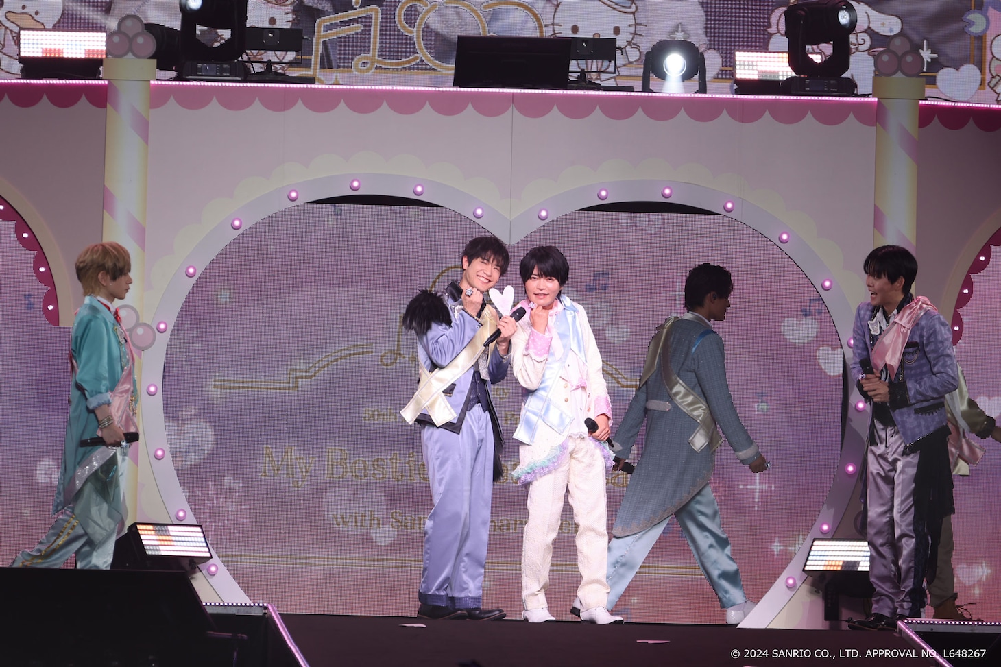 「Hello Kitty 50th Anniversary Presents My Bestie Dream Stage with Sanrio characters」より。