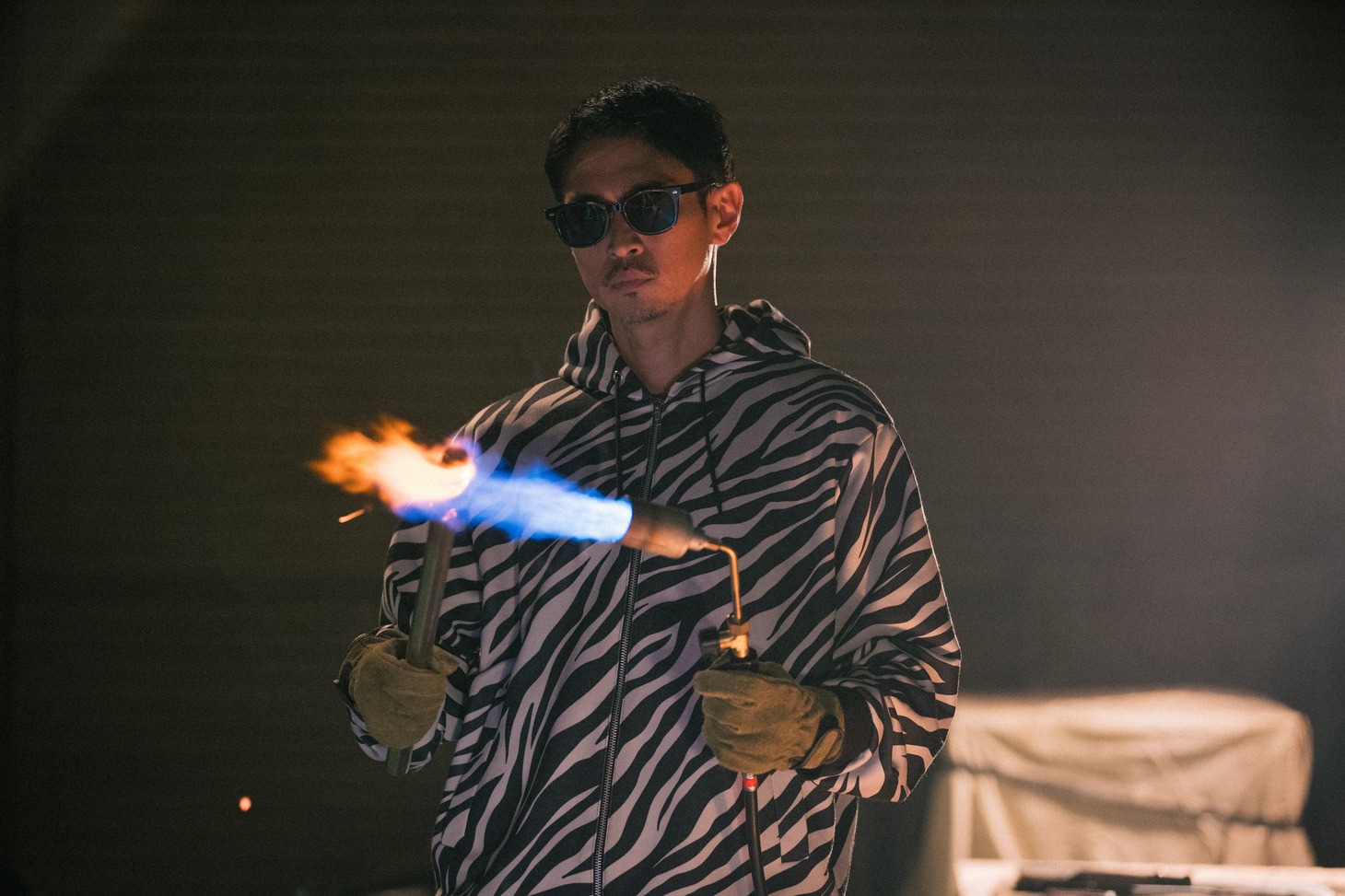 ドラマ「外道の歌」場面写真 (c)DMM TV