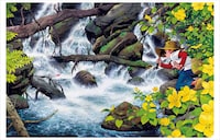 「釣りキチ三平 大解剖」より、「矢口高雄イラストギャラリー」。