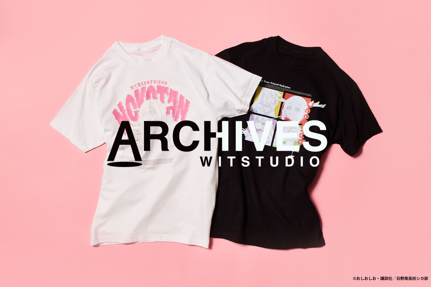 「NOKOTAN 58% TEE 001」「DEER CLUB 58% TEE 001」