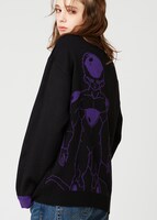 「宇宙の帝王｜ウォッシャブルジャカードニット」