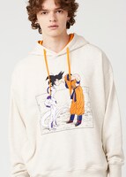 「悟空 VS フリーザ｜裏毛ビッグシルエットパーカー」