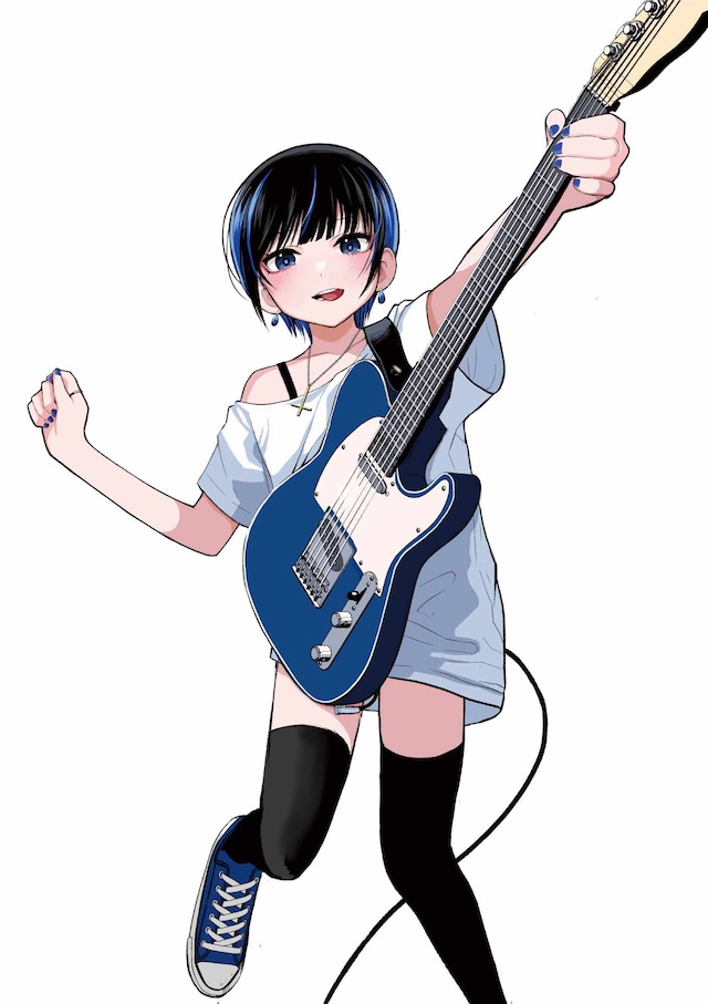 「群青ロックンロール」イラスト