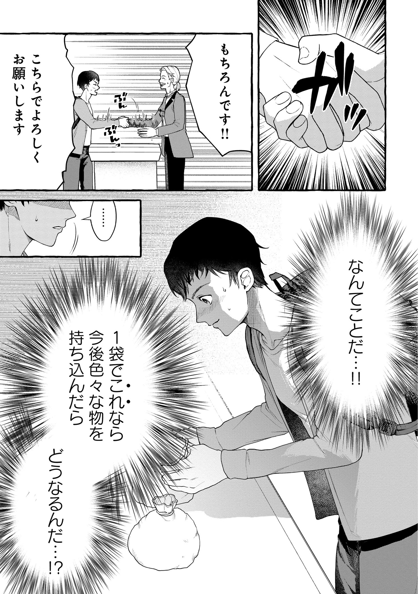 「異世界⇔地球間で個人貿易してみた」より。