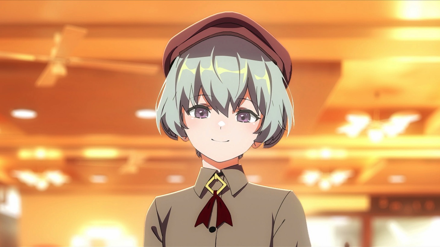 劇場アニメ「メイクアガール」の場面カット。