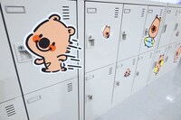 会場の至る所にヨムビーの姿が。