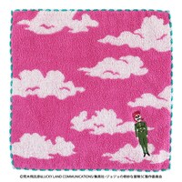 テレンス・T・ダービーと魂を賭けたゲームに負け人形になった花京院をイメージしたタオルハンカチ。