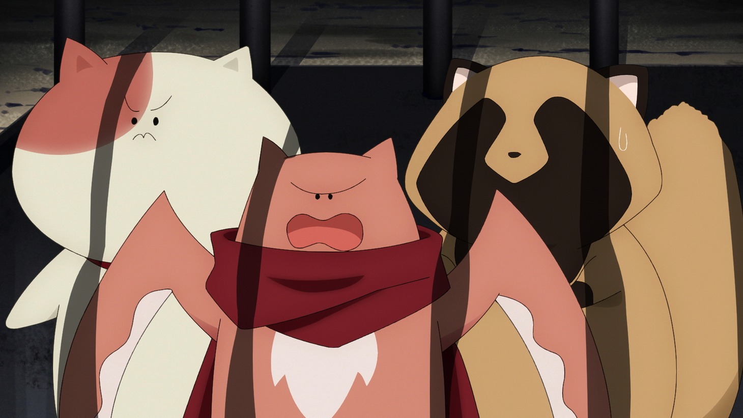 TVアニメ「妖怪学校の先生はじめました！」第9話の場面カット。