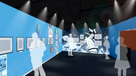 「青の祓魔師展」展示エリア「覚醒篇」 (c)加藤和恵/集英社