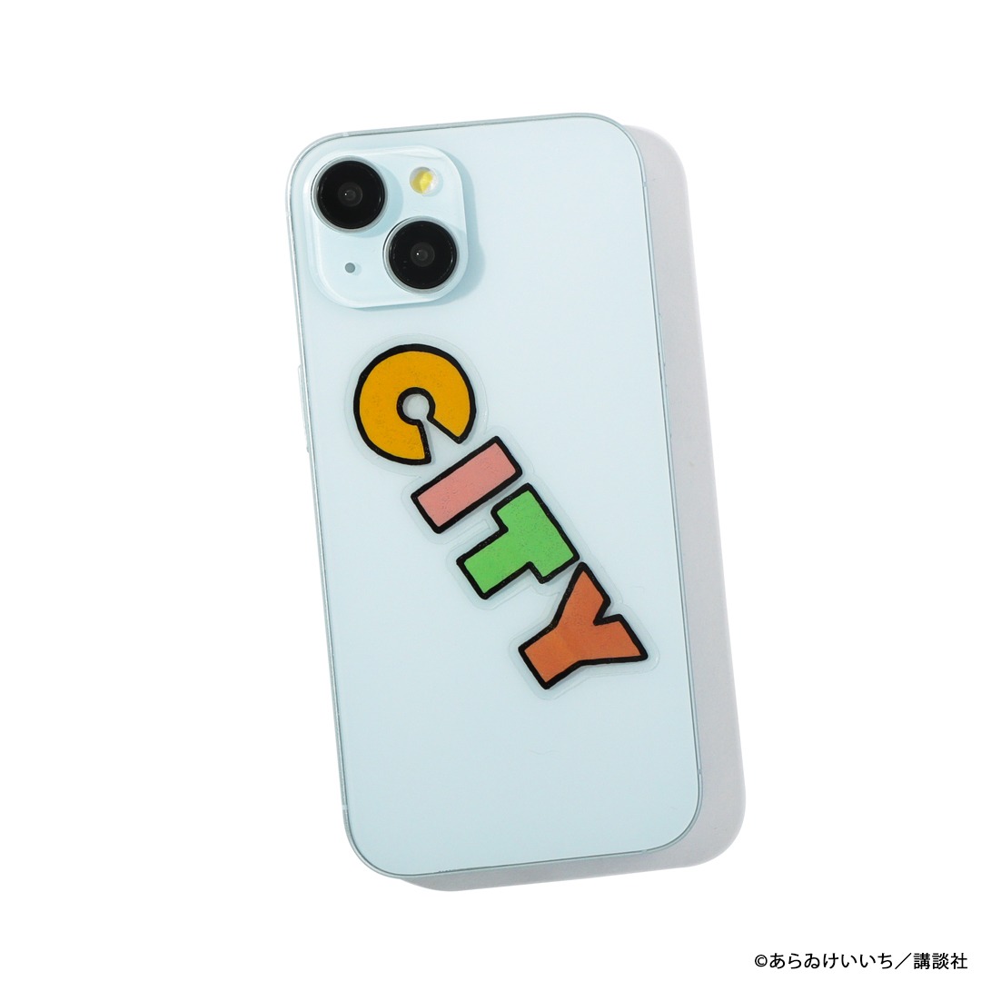 ステッカーの使用イメージ。