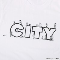 「CITYの住人Tシャツ」のロゴ部分。