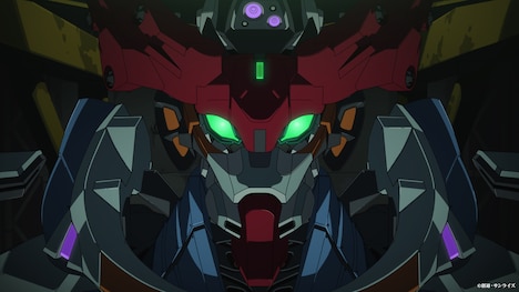 アニメ「機動戦士Gundam GQuuuuuuX」特報より。