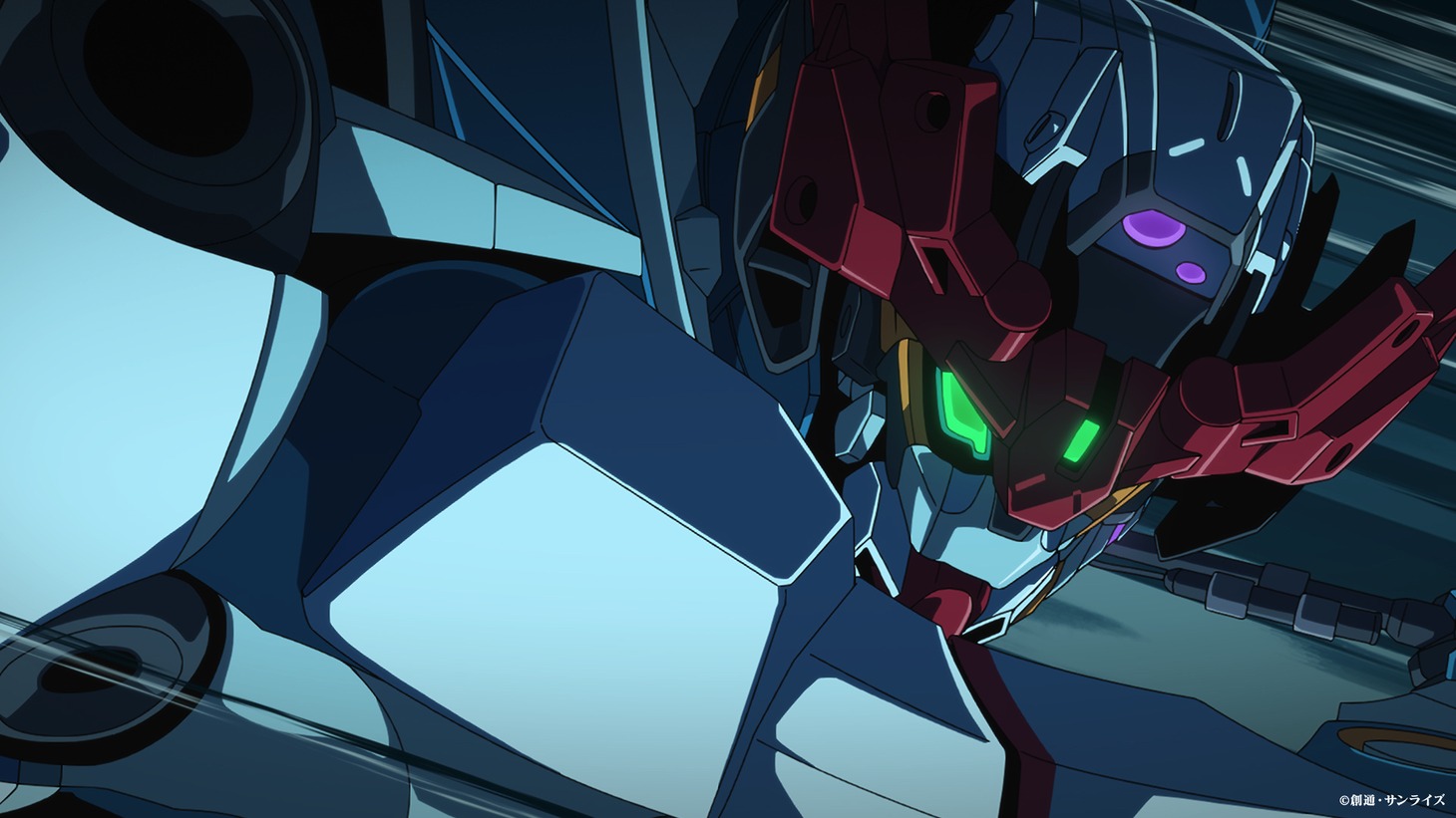 アニメ「機動戦士Gundam GQuuuuuuX」特報より。