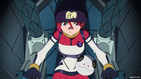 アニメ「機動戦士Gundam GQuuuuuuX」特報より。
