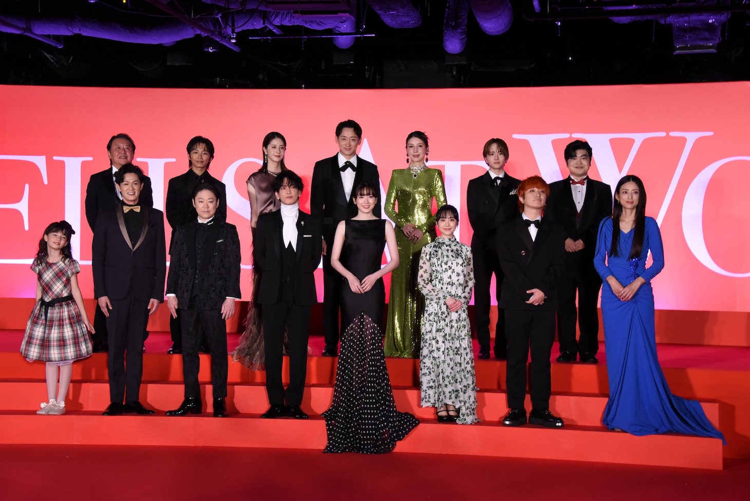 映画「はたらく細胞」のレッドカーペットイベントの様子。