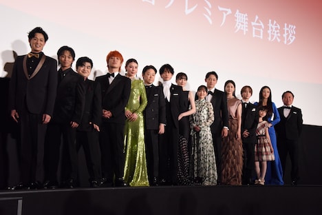 映画「はたらく細胞」完成披露試写会の様子。