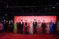 映画「はたらく細胞」のレッドカーペットイベントの様子。