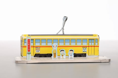 「三丁目の夕日」の都電ペーパークラフト。