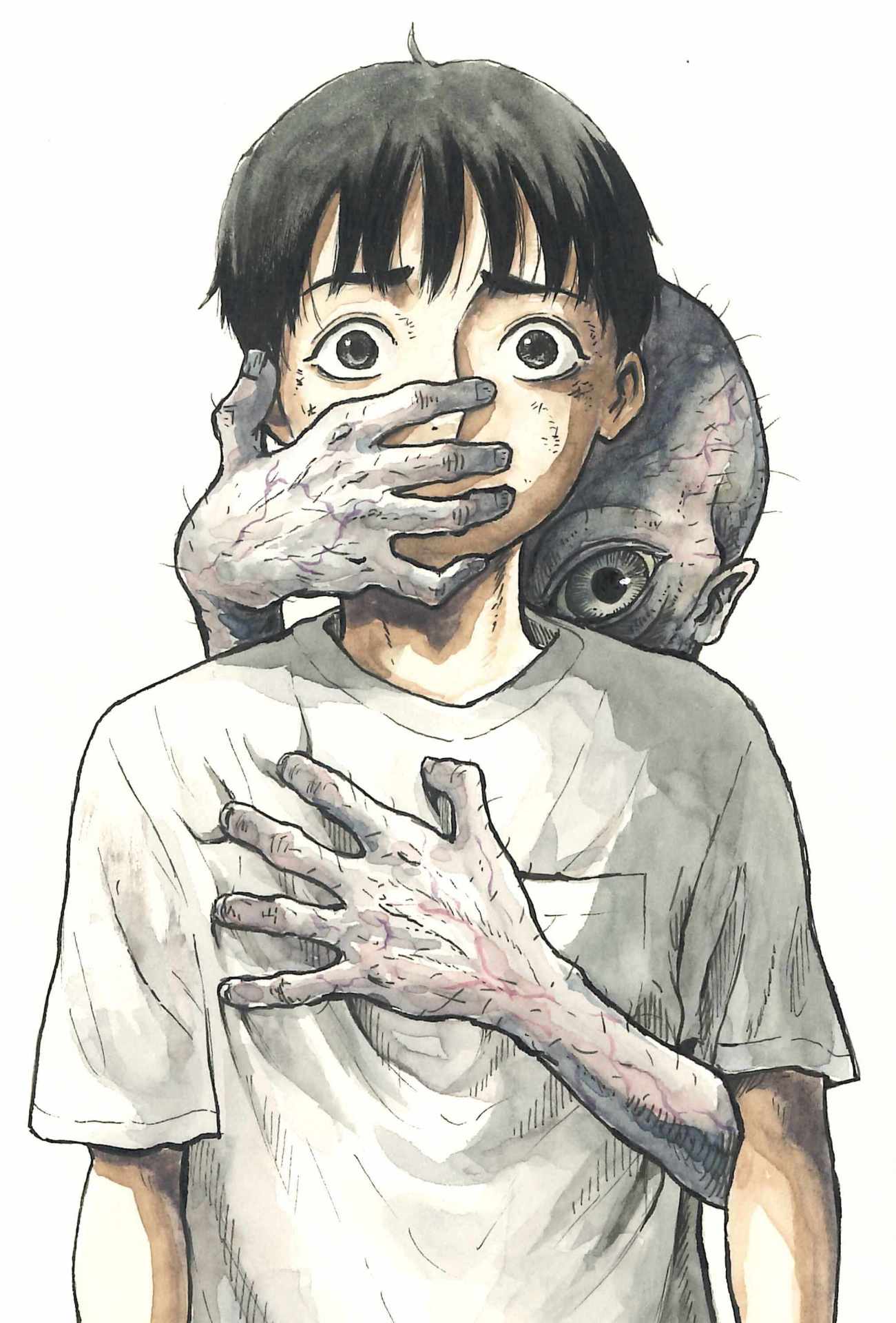 「洞窟人間」イラスト